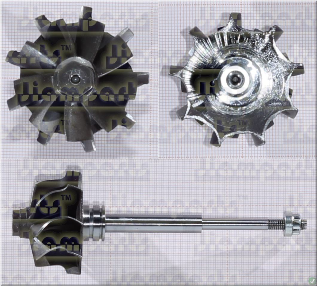 Description image:Turbine wheel HT12-19B 047-230 TW