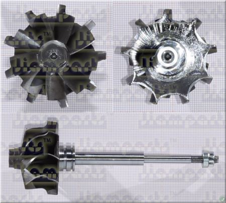 Showcase image:Turbine wheel HT12-19B 047-230 TW