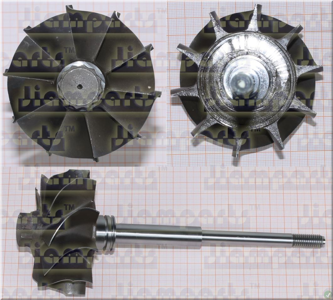 Description image:Turbine wheel S400 168146
