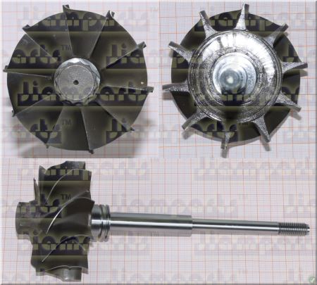 Showcase image:Turbine wheel S400 168146