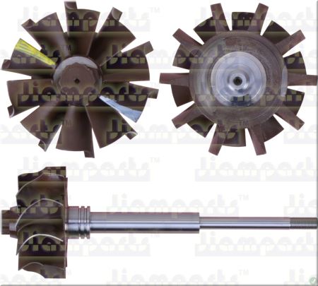 Showcase image:Turbine wheel S4DS 191609