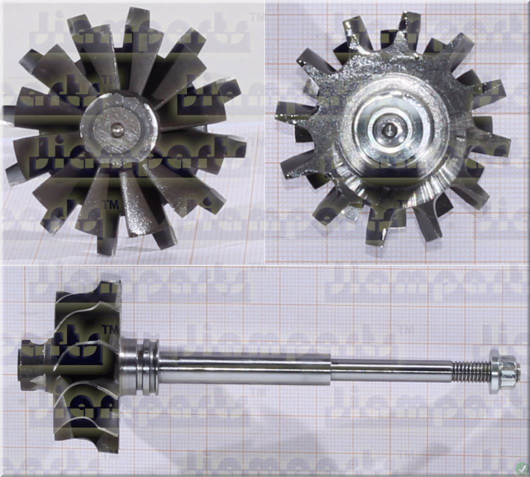 Description image:Turbine wheel S100;S1B 312880