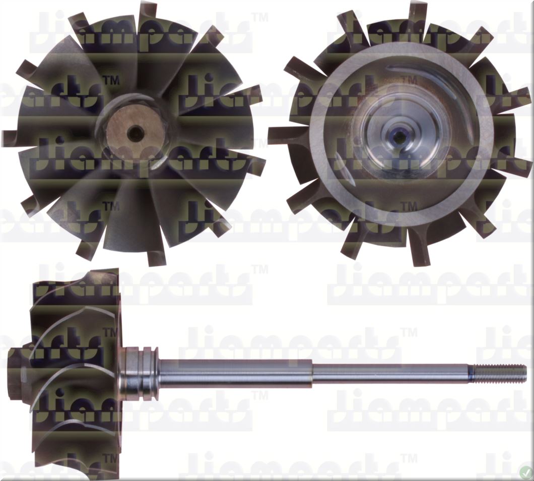 Description image:Turbine wheel S2B;S2BW 313819