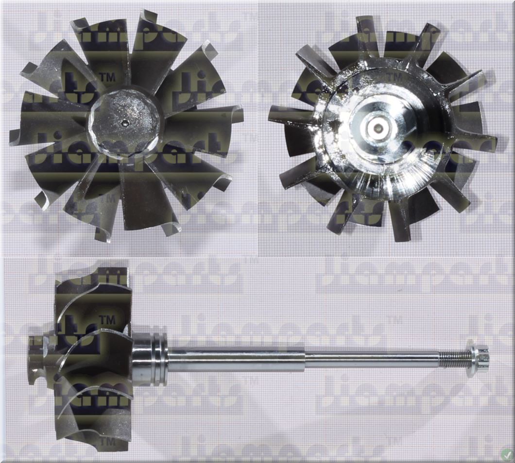 Description image:Turbine wheel S3A 314406
