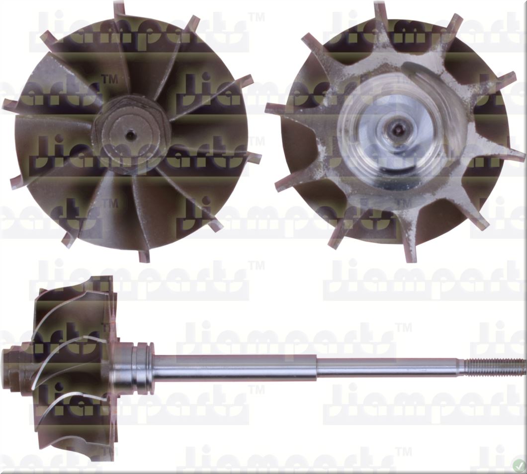 Description image:Turbine wheel S2A 314652
