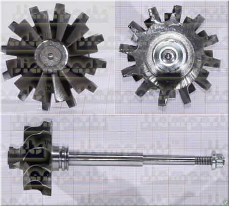 Showcase image:Turbine wheel S100;S1B 312880