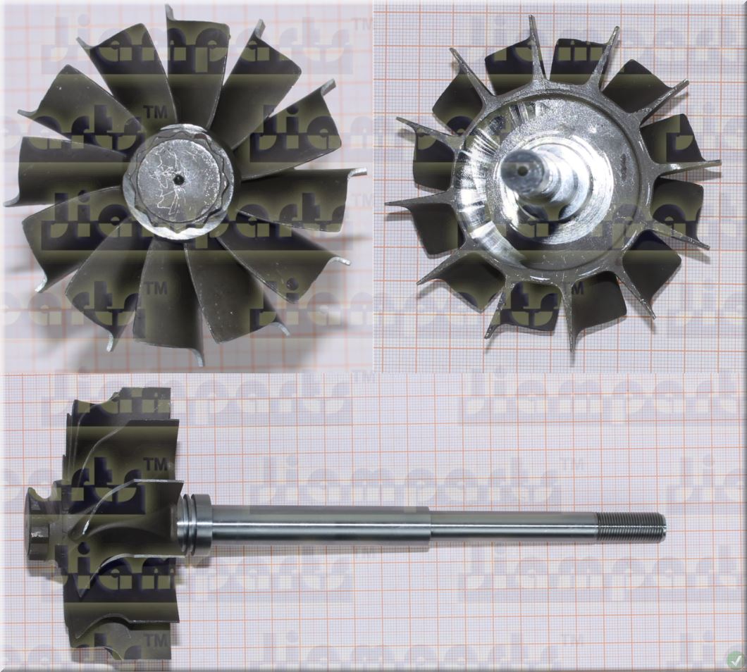 Description image:Turbine wheel H3B 3521731