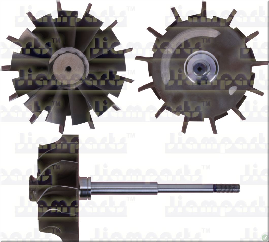 Description image:Turbine wheel HE800FG;HX82 3535980