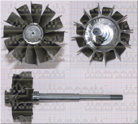Showcase image:Turbine wheel H3B 3521731