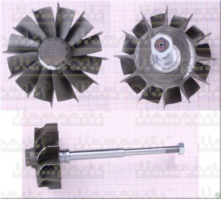 Showcase image:Turbine wheel HE600FG;HX60;HX60W 3533025
