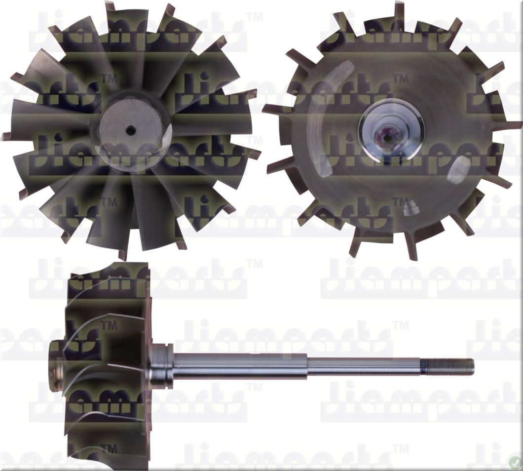 Description image:Turbine wheel HE800FG;HX83 4035360
