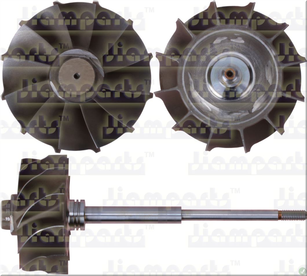 Description image:Turbine wheel HE551M;HE551W 4040090
