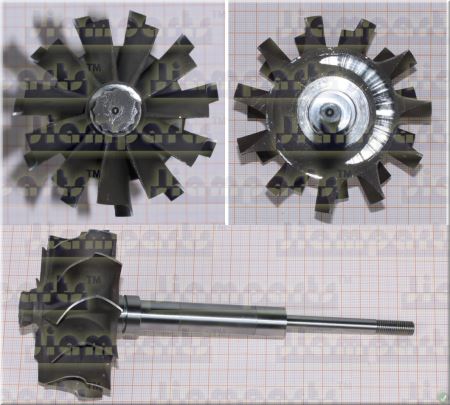 Showcase image:Turbine wheel TV6142 408493-0016