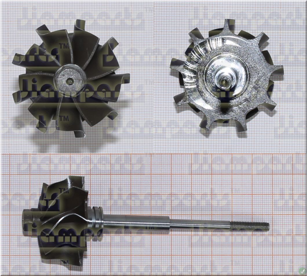 Description image:Turbine wheel GT17 433257-0001