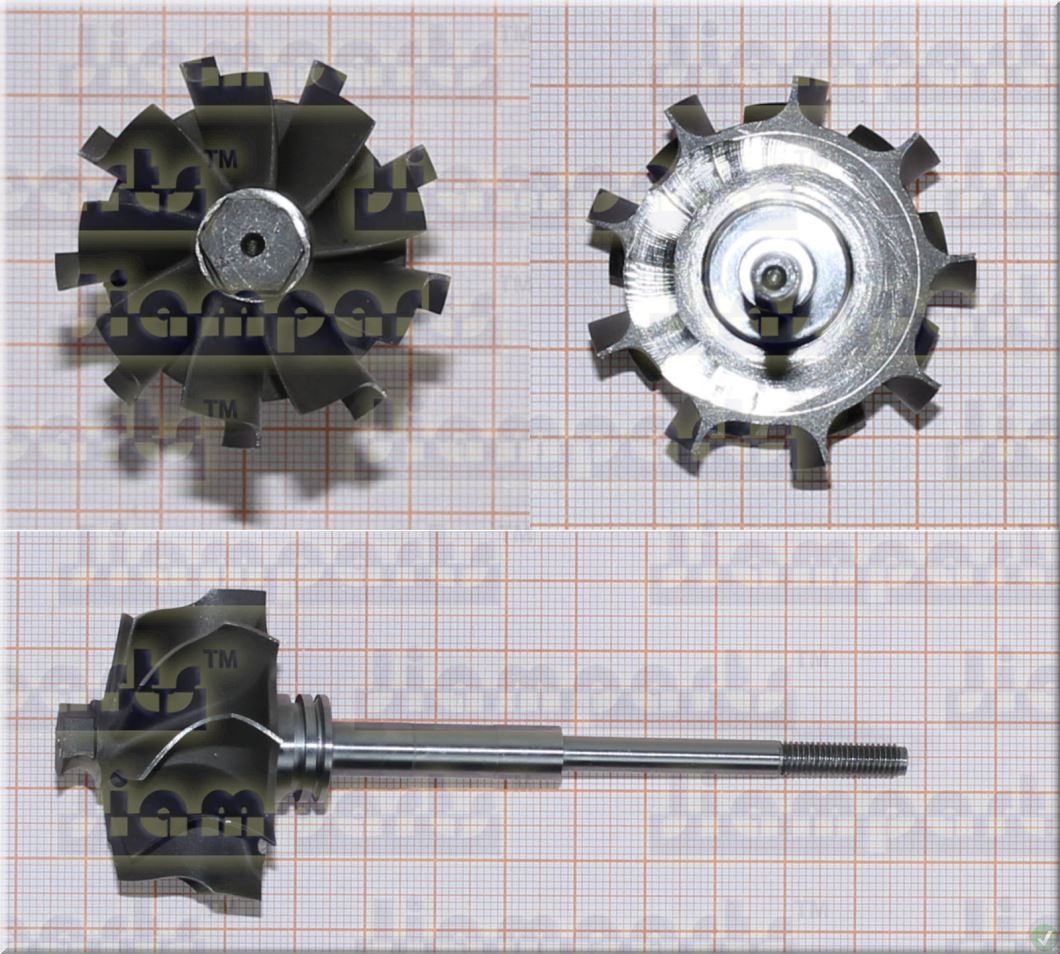 Description image:Turbine wheel GT1749 433263-0001