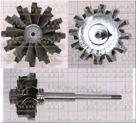 Showcase image:Turbine wheel GT20 434715-0039