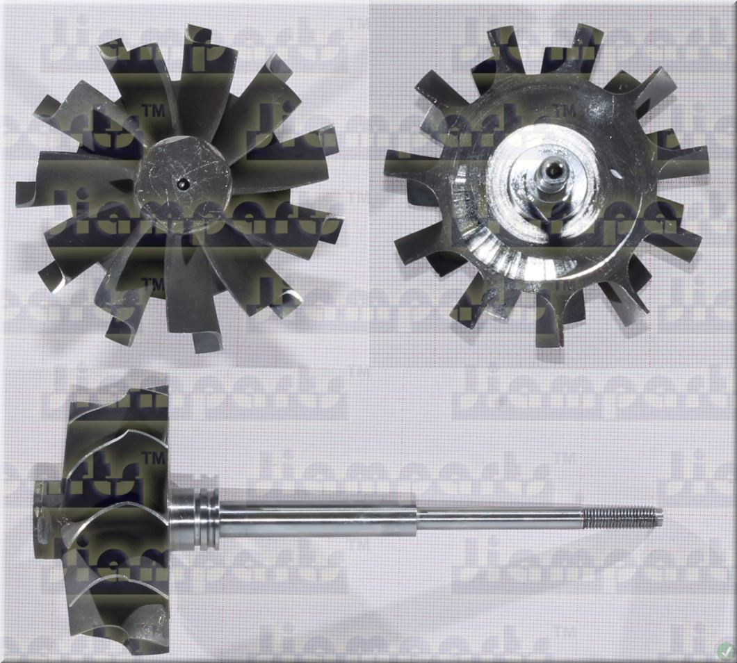 Description image:Turbine wheel TO4B51;TO4B58 451309-0002