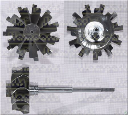 Showcase image:Turbine wheel TO4B51;TO4B58 451309-0002
