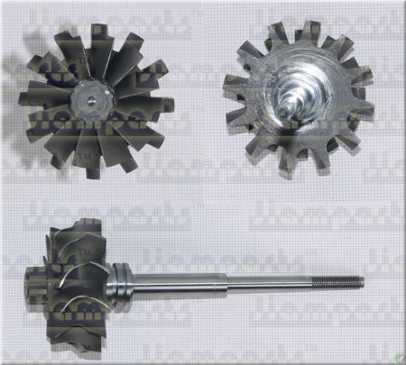 Showcase image:Turbine wheel TD04 49177-30130