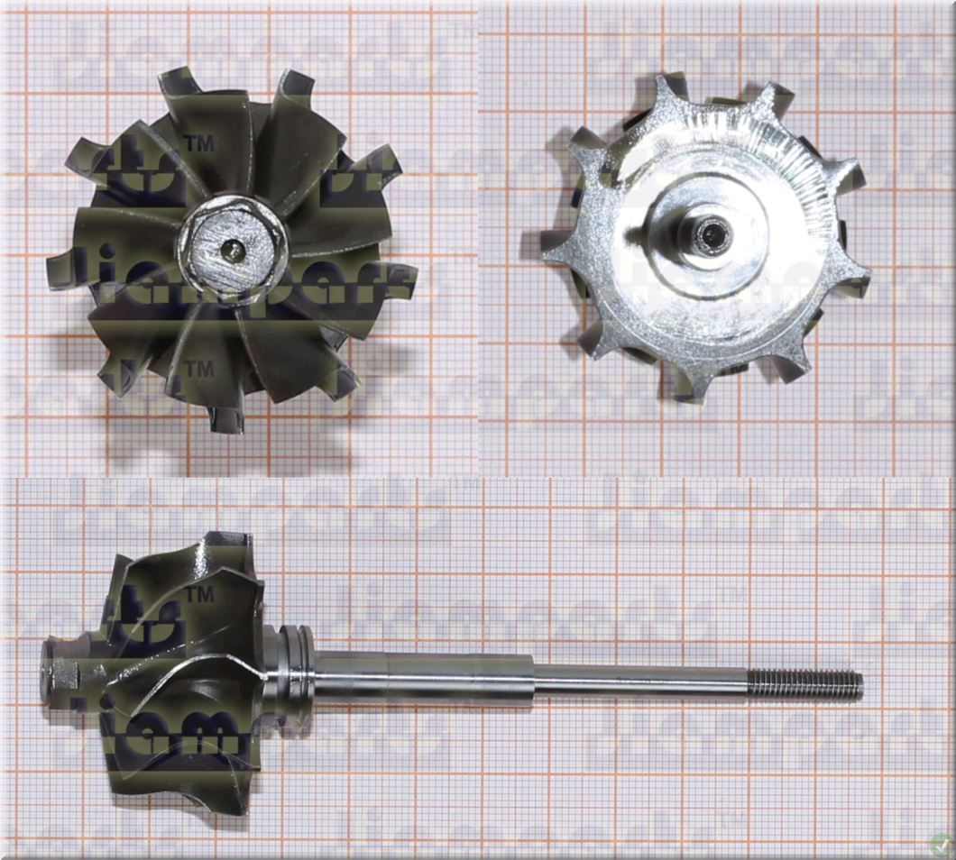 Description image:Turbine wheel GT1749V 717904-0001