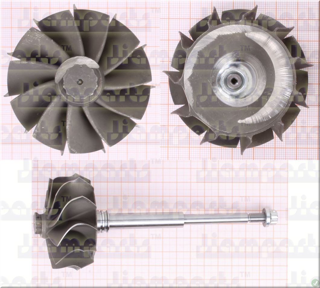 Description image:Turbine wheel RHG6 FOR VA570031 TW