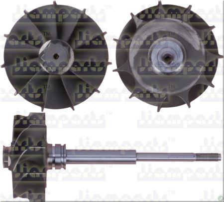 Showcase image:Turbine wheel CT FOR 17201-0L040 TW