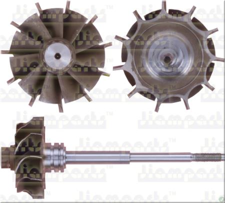 Showcase image:Turbine wheel TF035HM-12T 4 FOR 49135-04121 TW