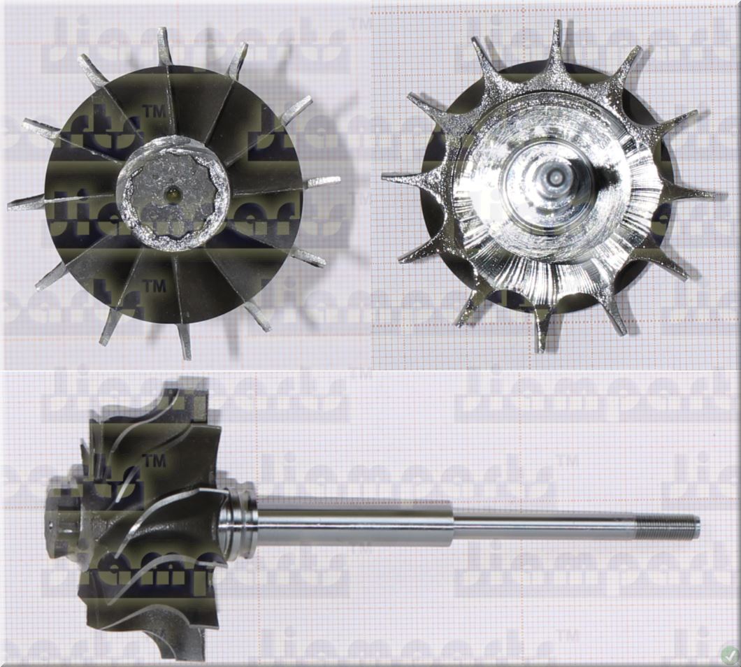 Description image:Turbine wheel RHB51P-56005IPP10 5NHBRL3730CEZ NN131624