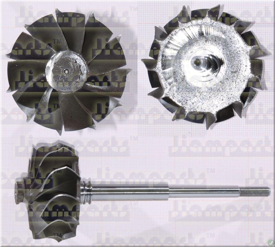 Description image:Turbine wheel RHE6 VAX10013 TW