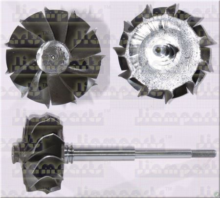 Showcase image:Turbine wheel RHE6 VAX10013 TW
