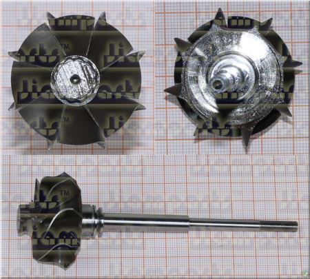 Showcase image:Turbine wheel RHF4H VAX40028 TW