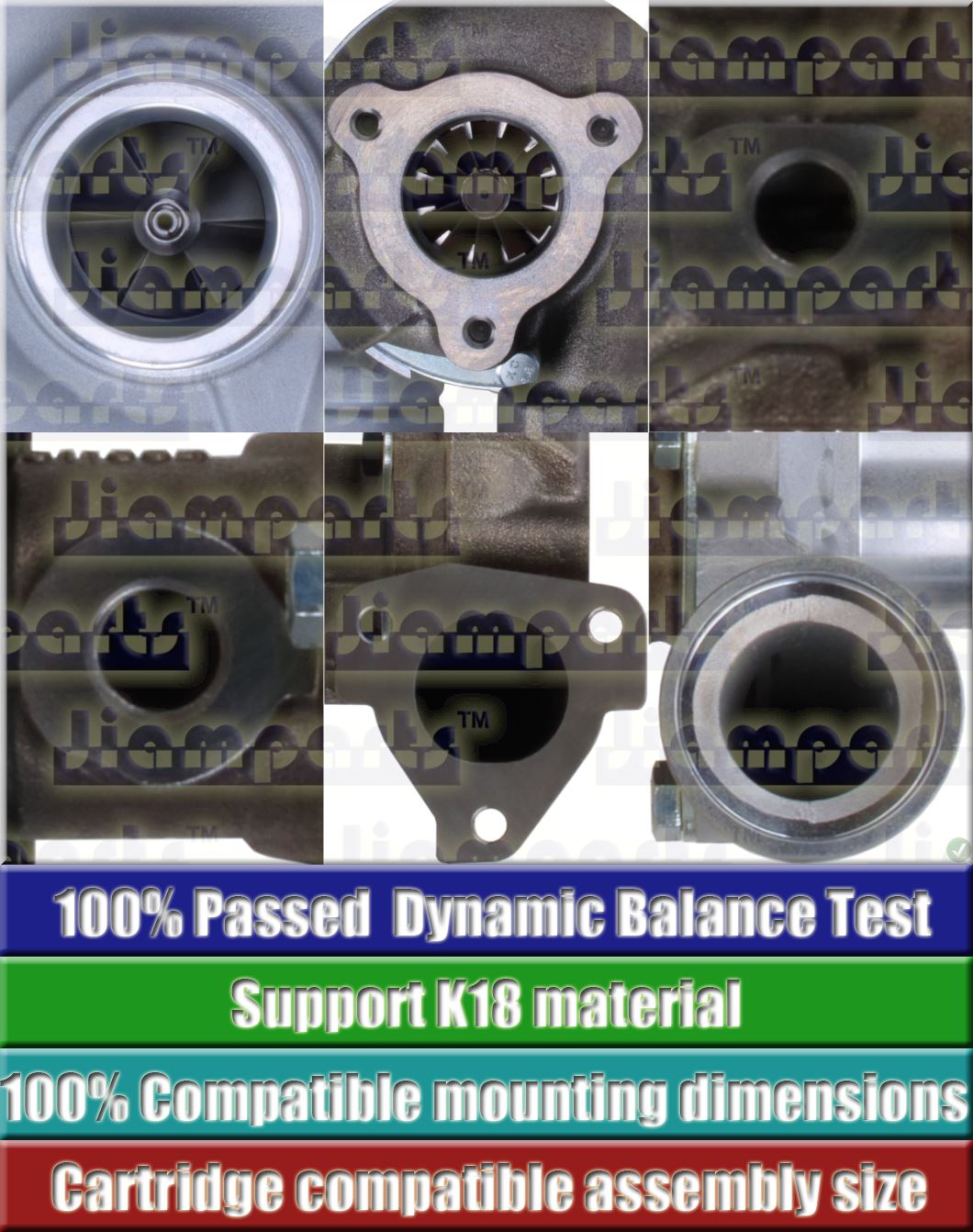 Description image:Turbocharger S1B 04195653-U