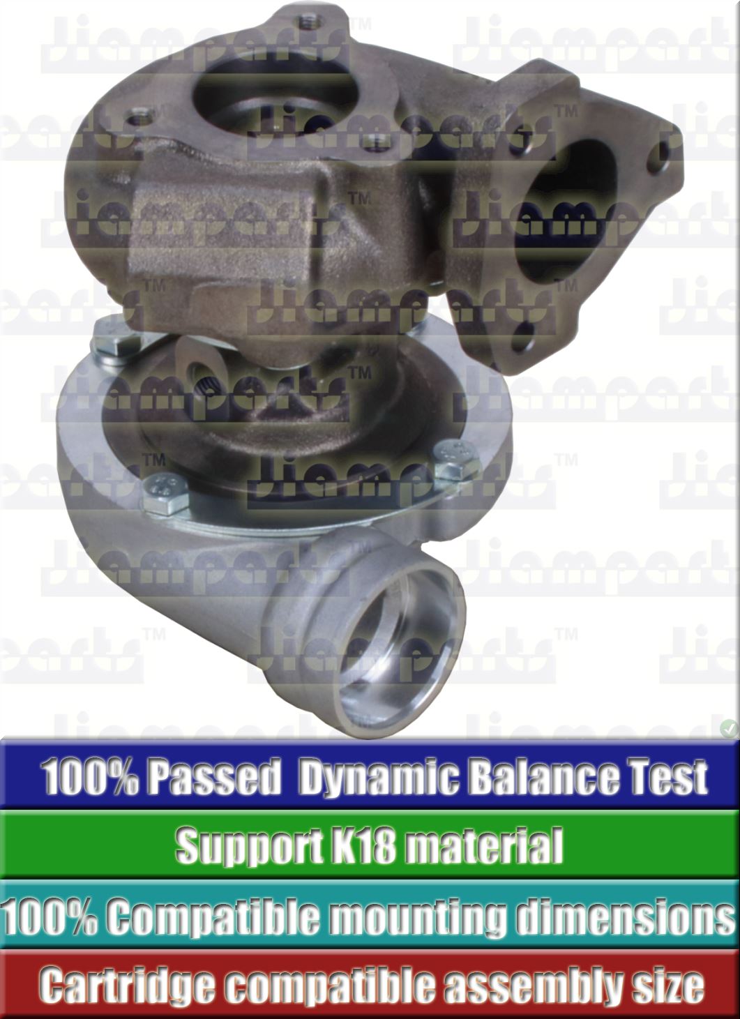 Description image:Turbocharger S1B 04195653-U