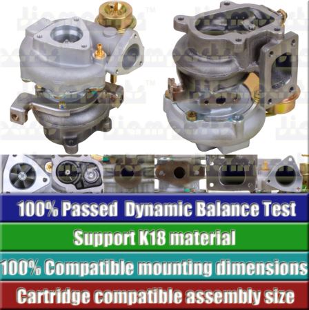 Showcase image:Turbocharger HP55 1008200FA01XZ