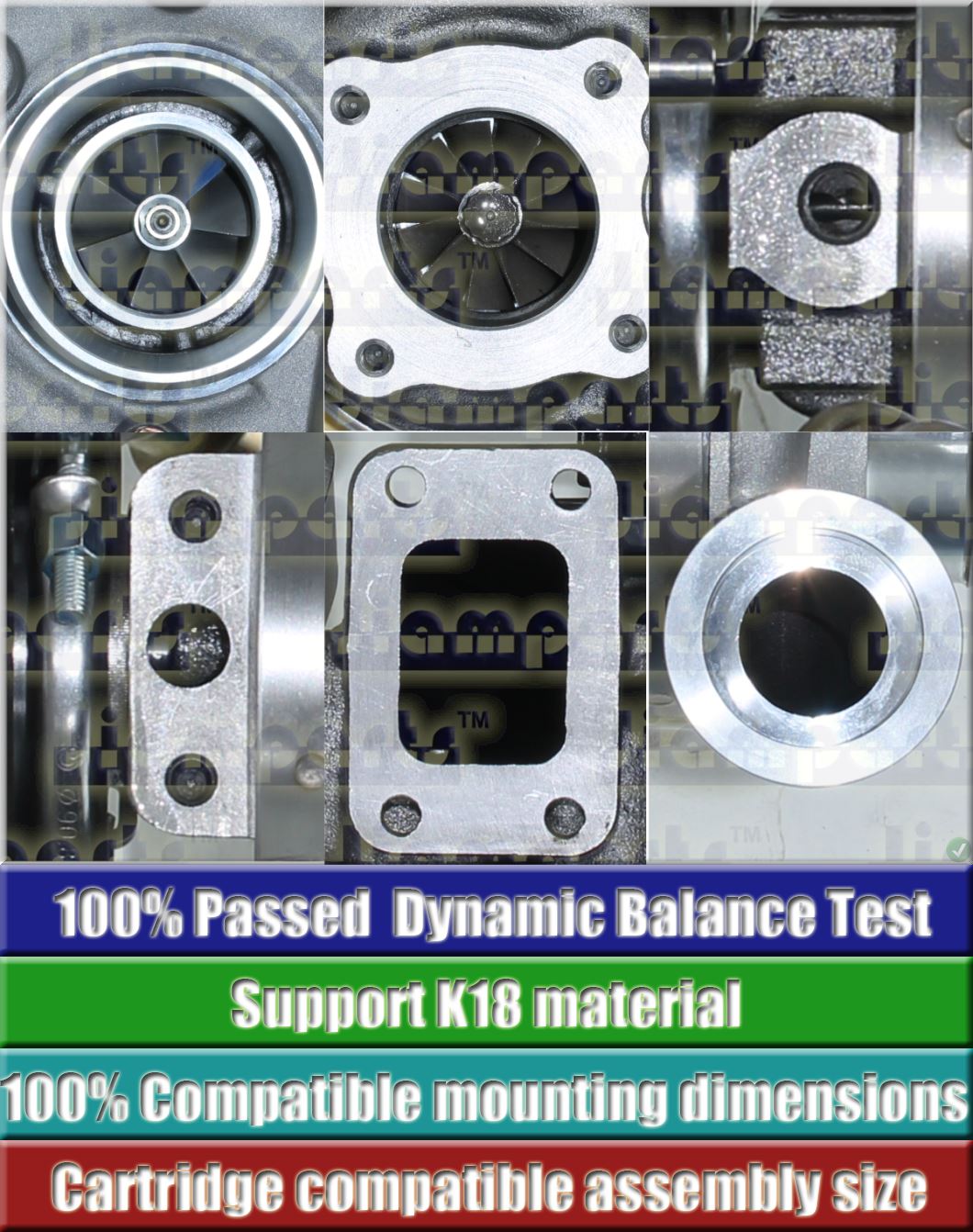 Description image:Turbocharger B1G-2471NRAKB 0 48WJ1 04297800KZ