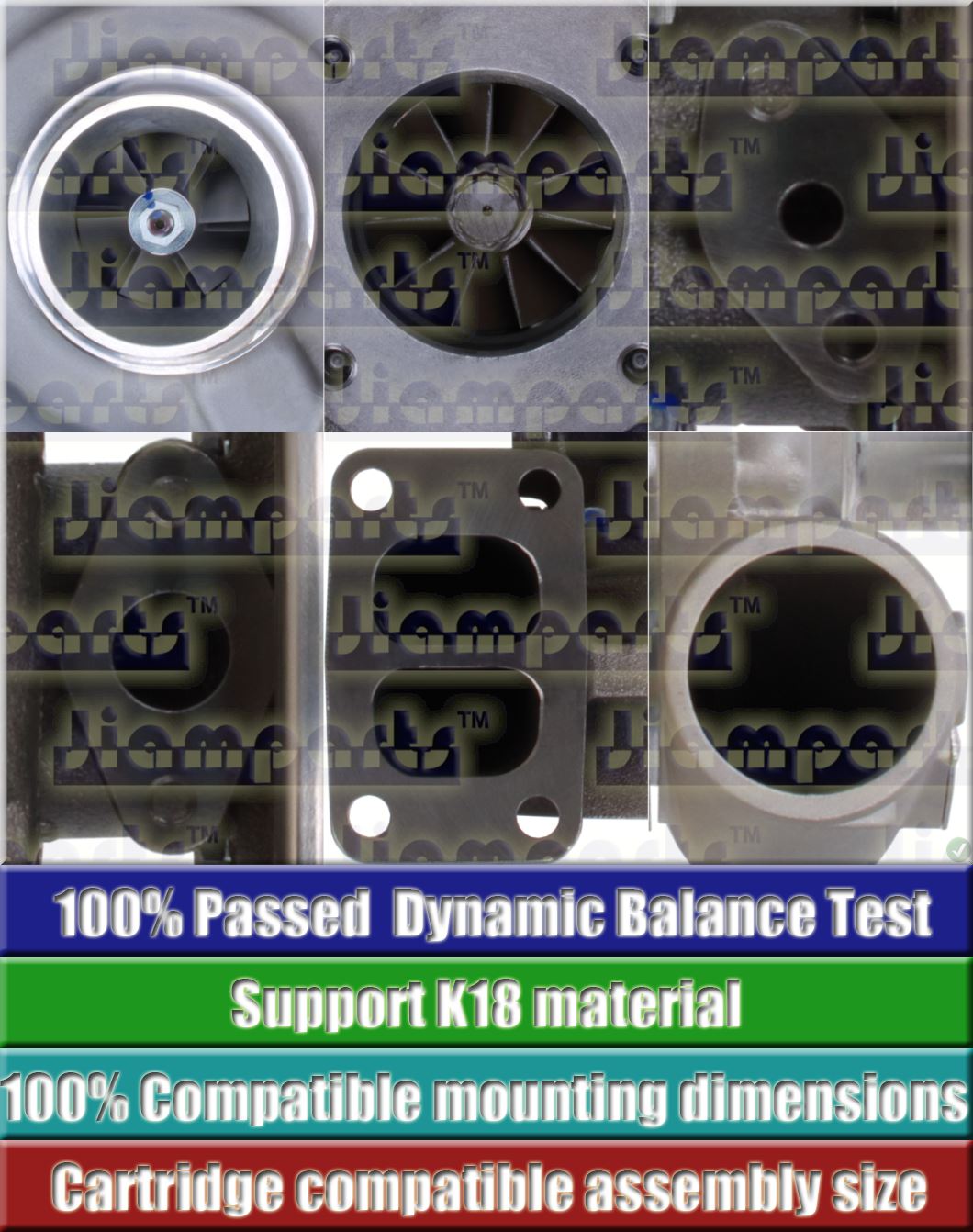Description image:Turbocharger J75S;J76D 12270137