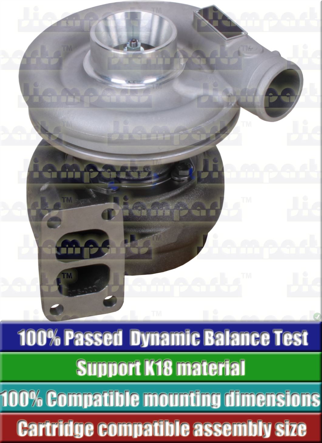 Description image:Turbocharger J75S;J76D 12270137