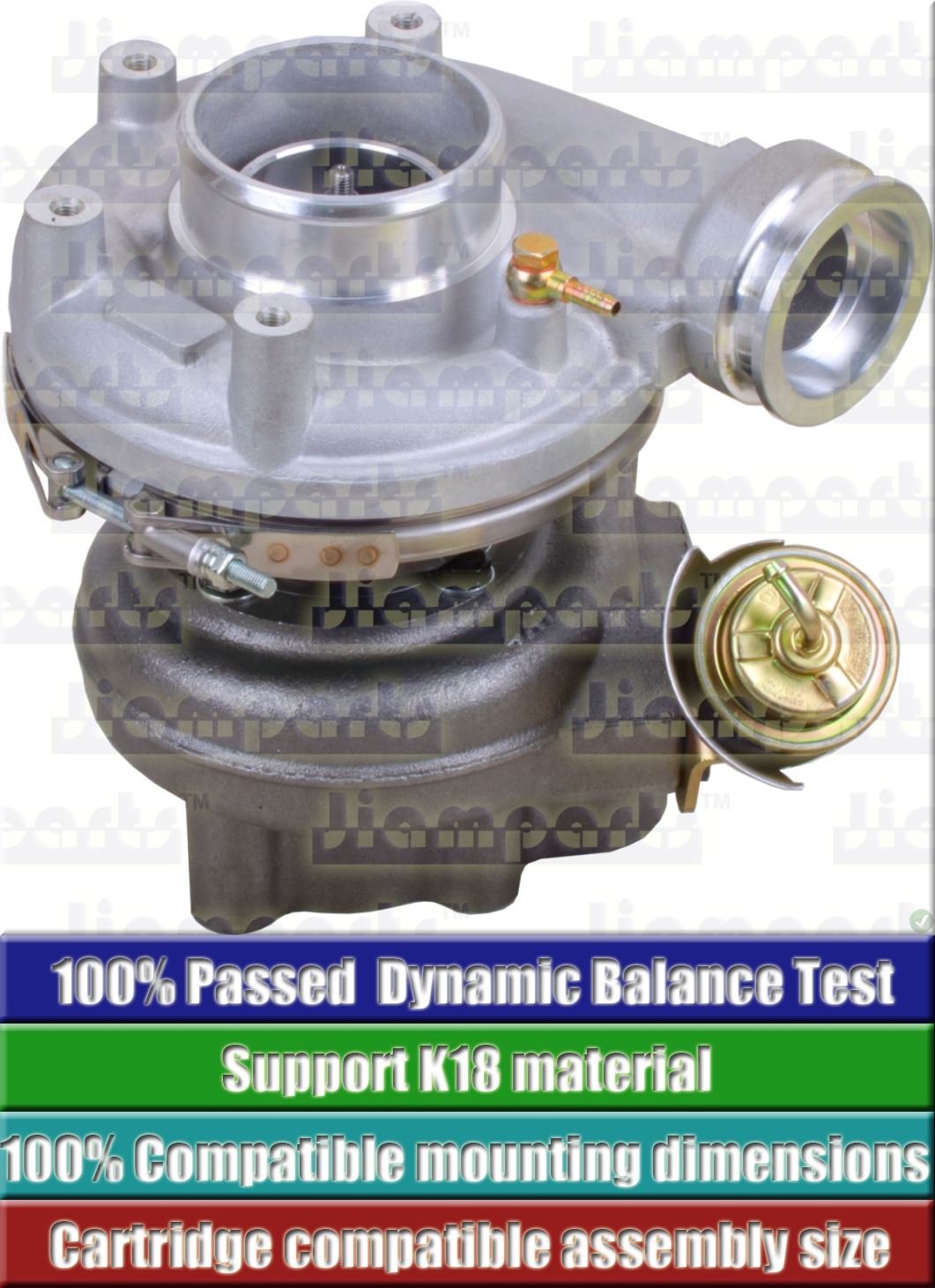 Description image:Turbocharger S200G-2871NXAKB 0 64 12639880000