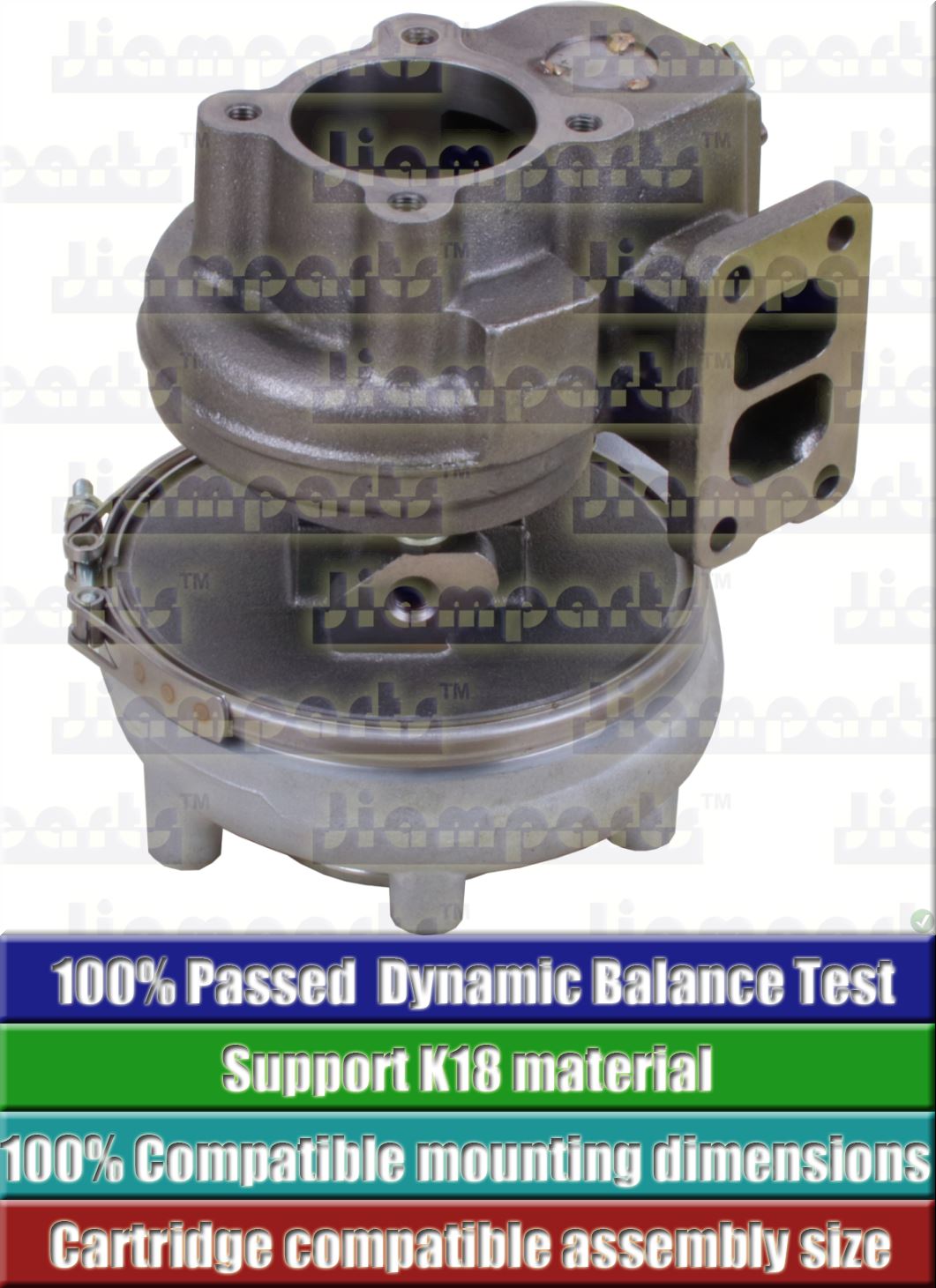 Description image:Turbocharger S200G-2871NXAKB 0 64 12639880000