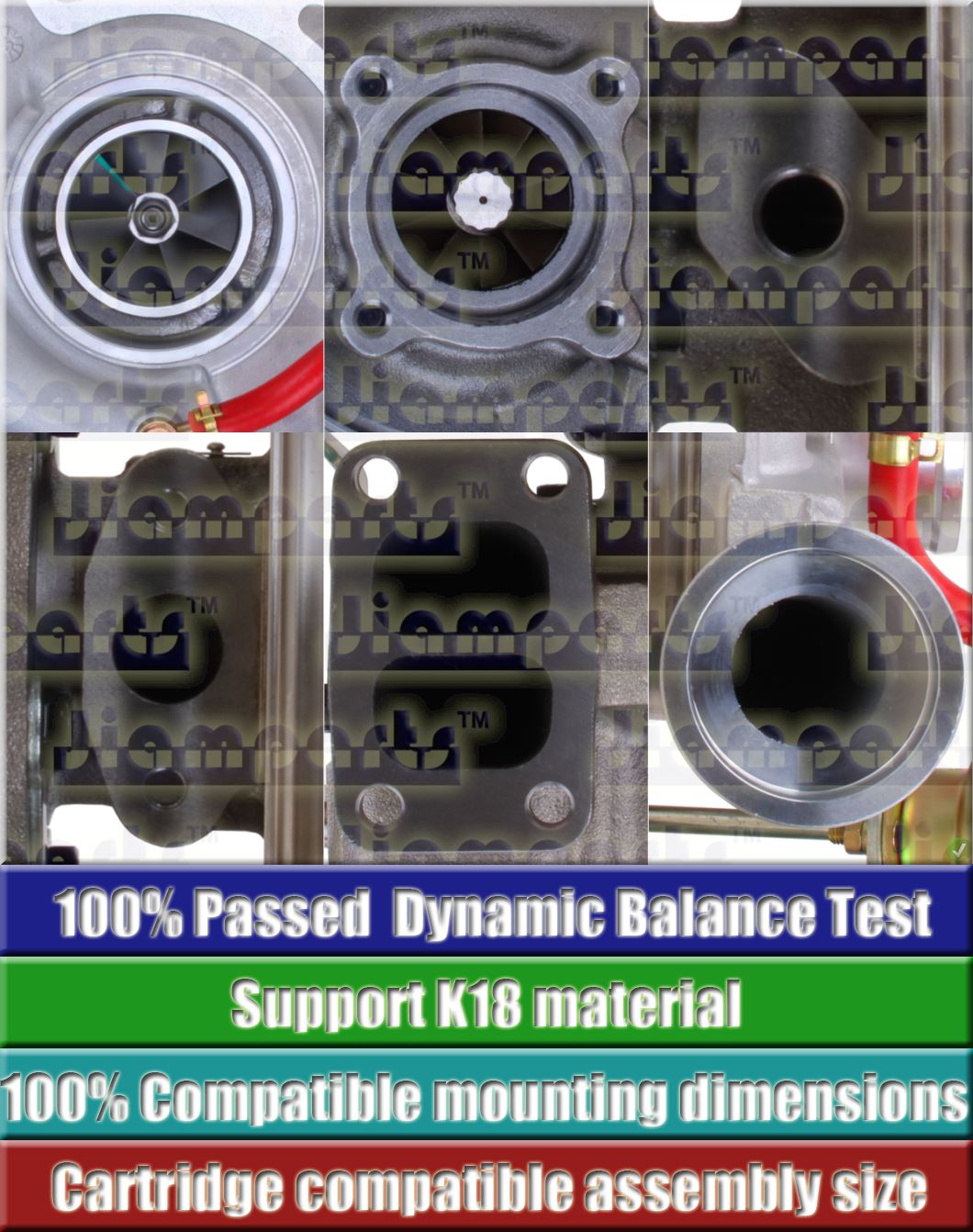 Description image:Turbocharger B2G 1270-970-0005-U