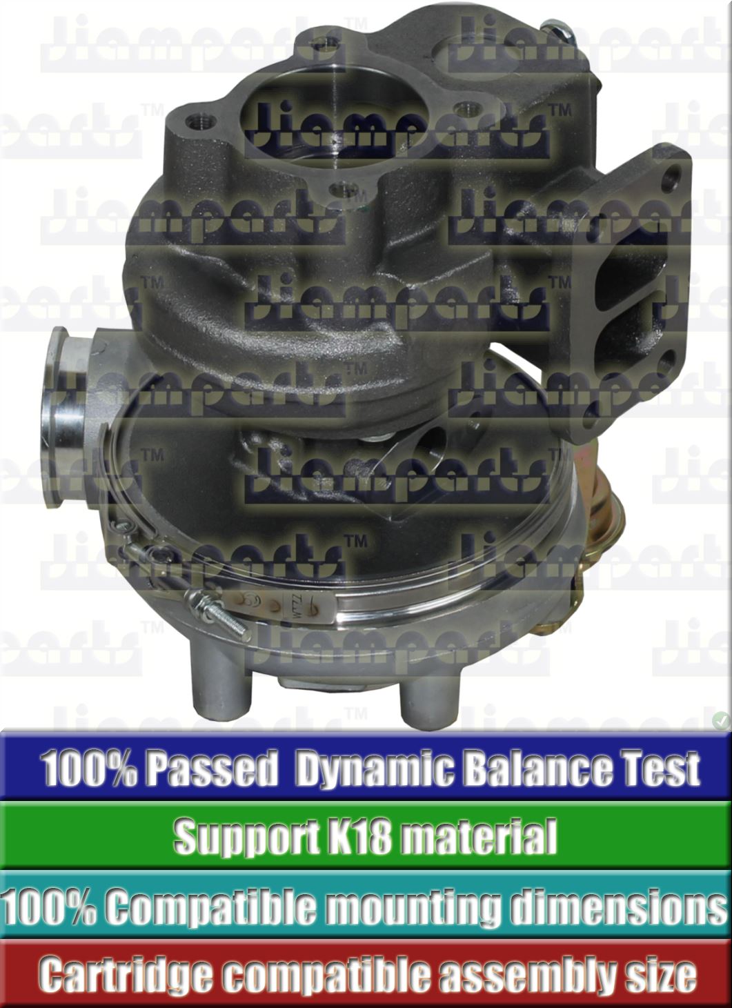 Description image:Turbocharger S200G-3071NRAKB 0 66 1270-970-0013