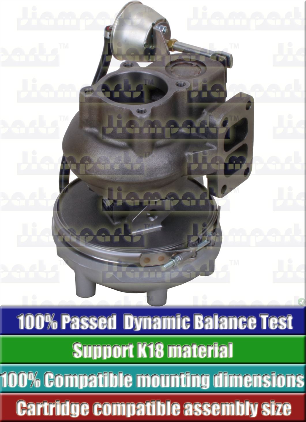 Description image:Turbocharger S200G-3071NRAKB 0 76 1270-970-0016