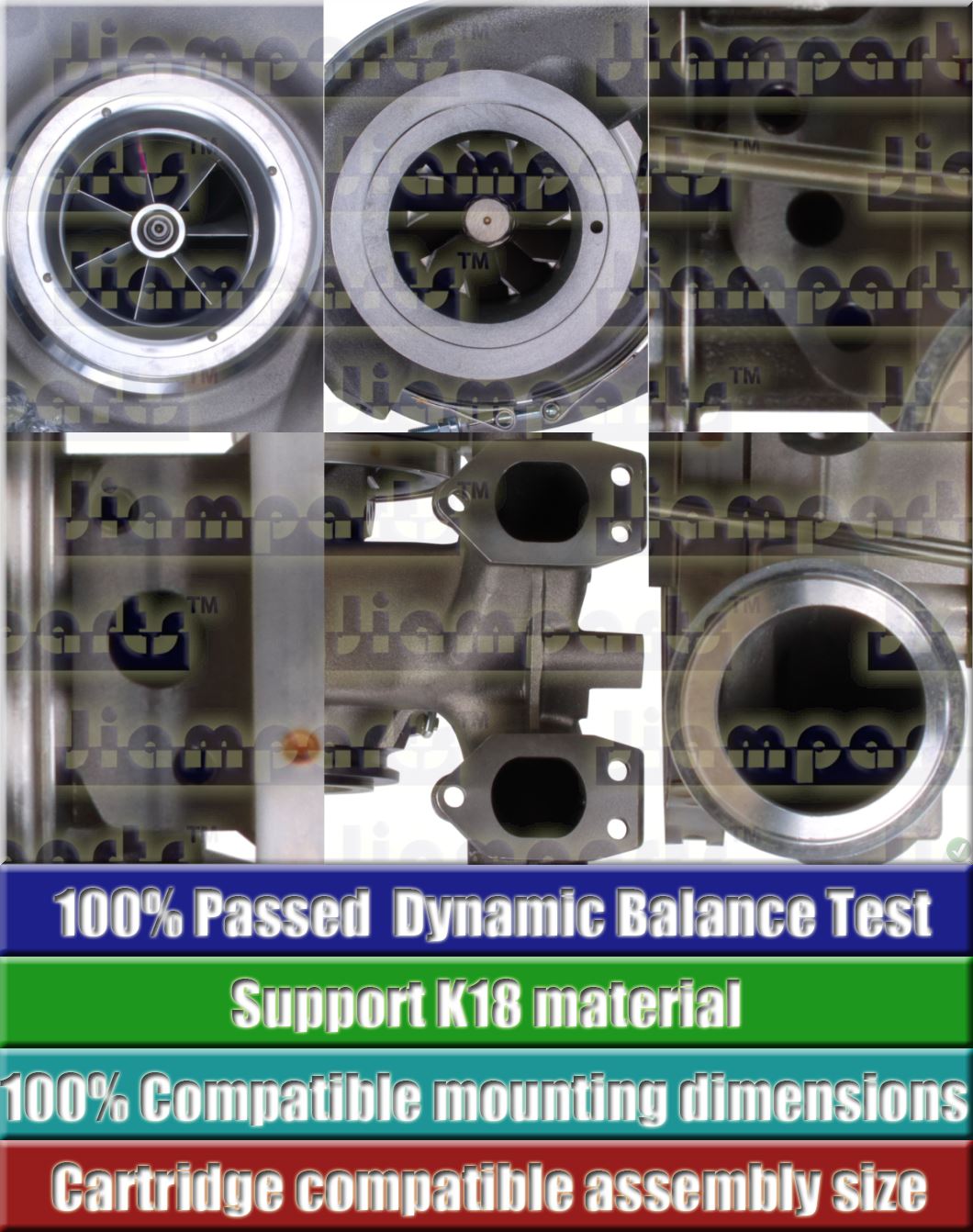 Description image:Turbocharger B3G 13879980066-U