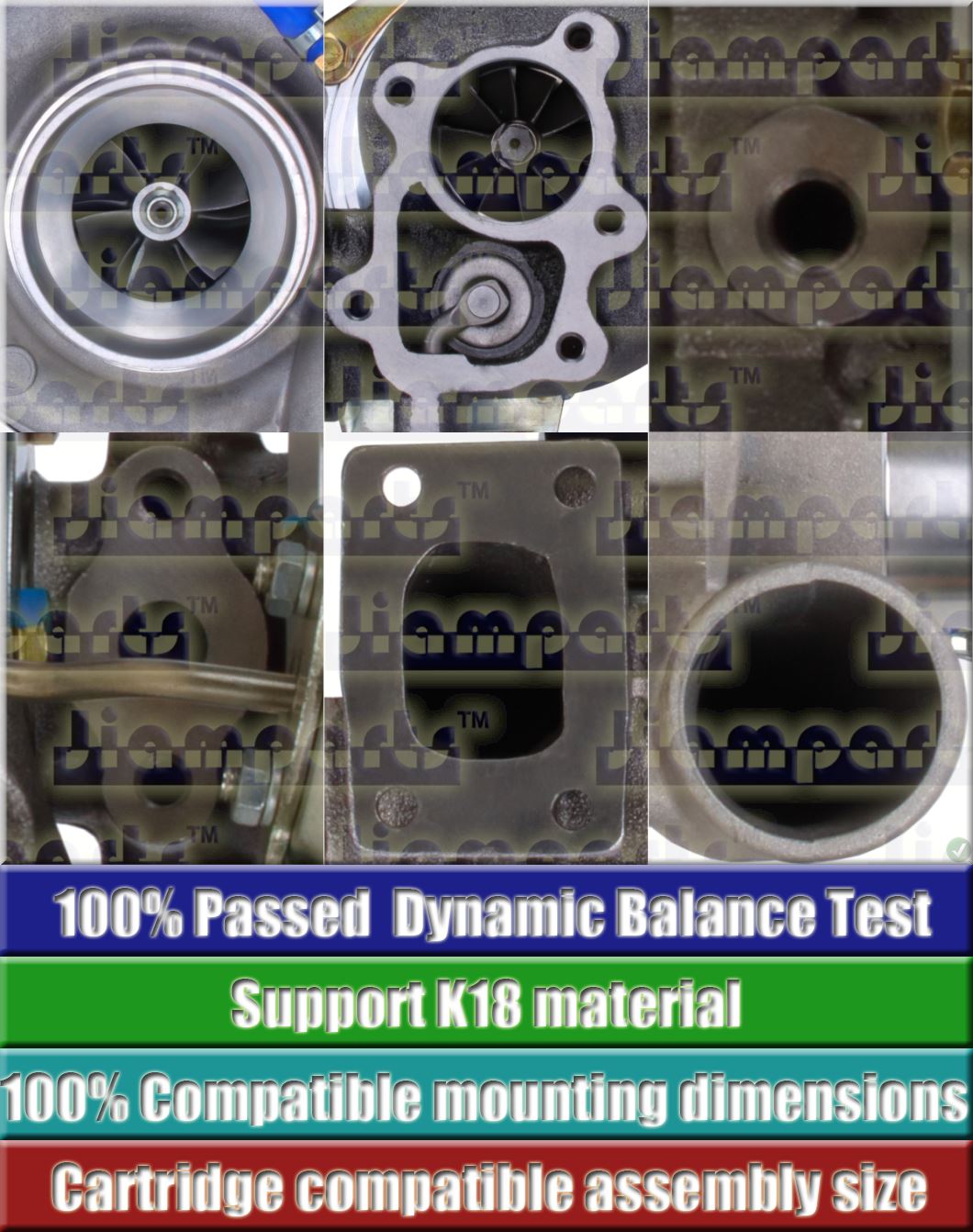 Description image:Turbocharger TB2812 14411-24D00-R