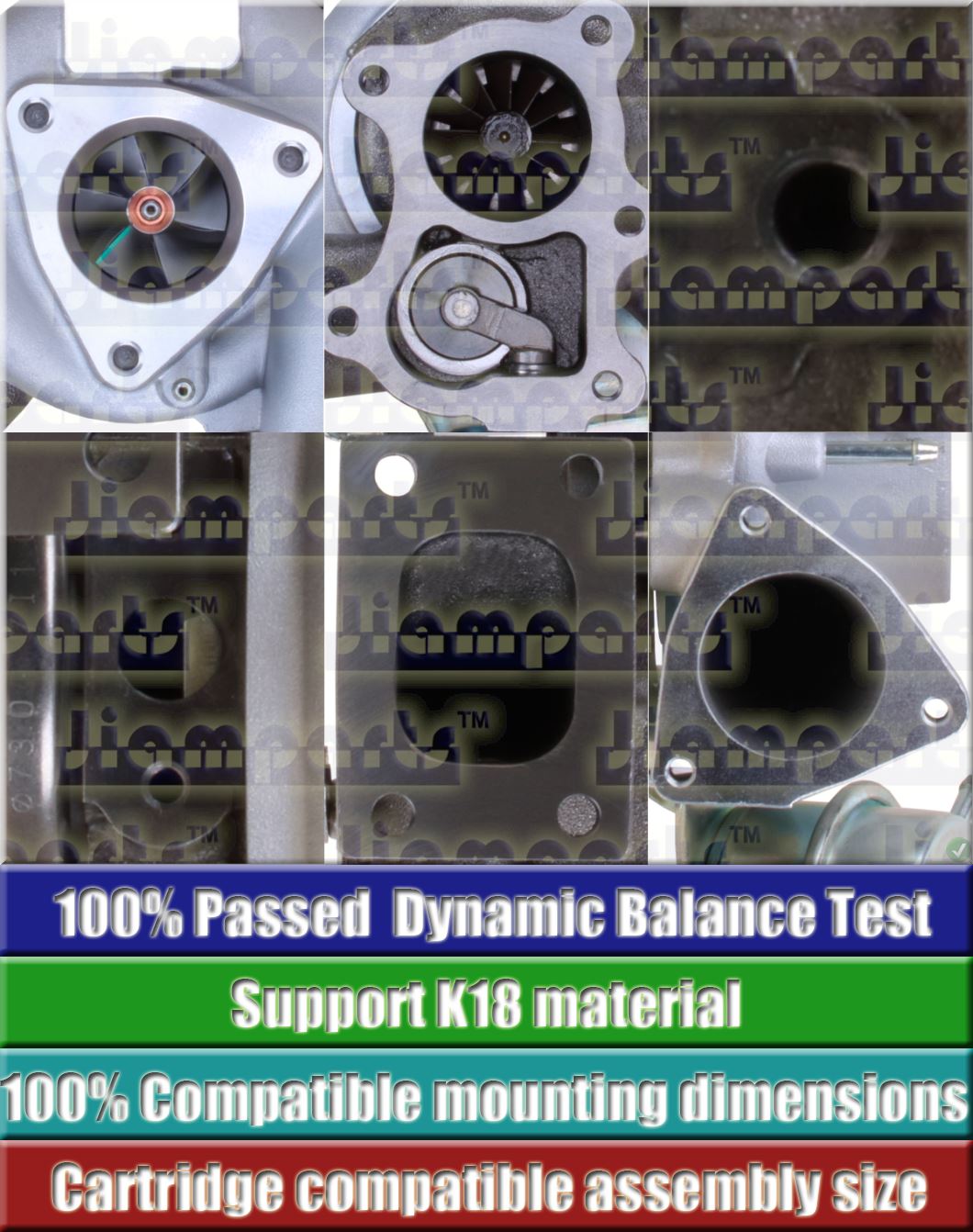 Description image:Turbocharger TD04 144117T605-J