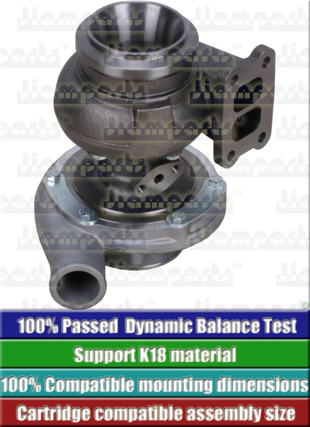 Description image:Turbocharger S2E 167303-U