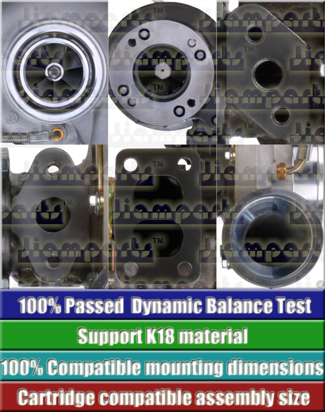 Description image:Turbocharger S2BG 20485365