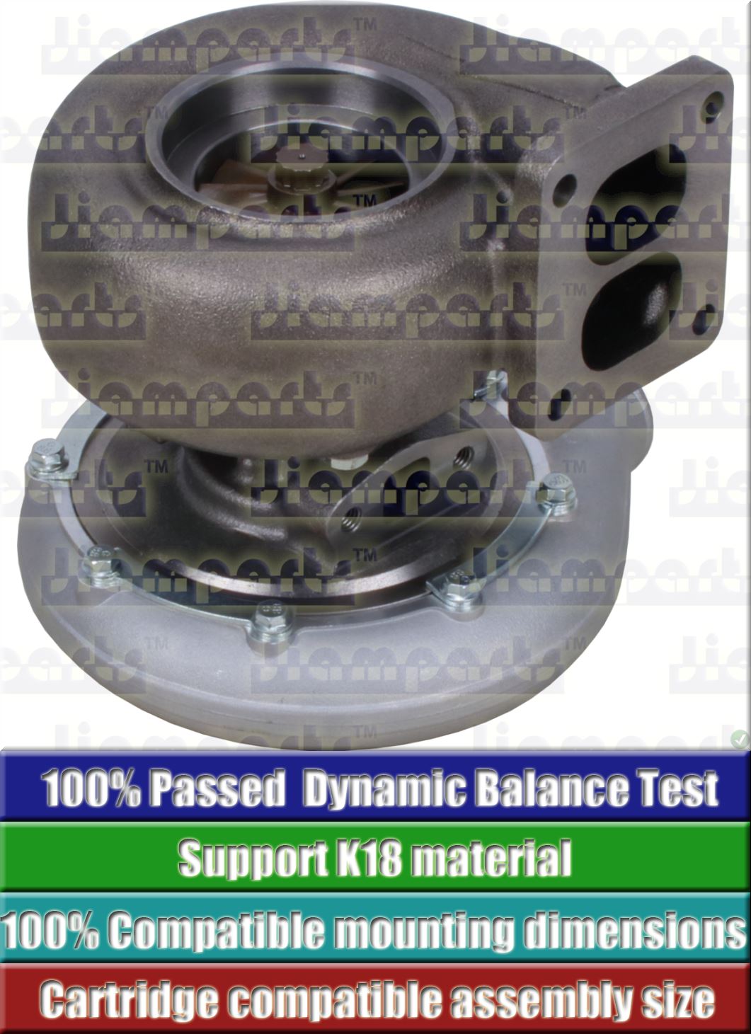 Description image:Turbocharger CAT 3LM373_310135