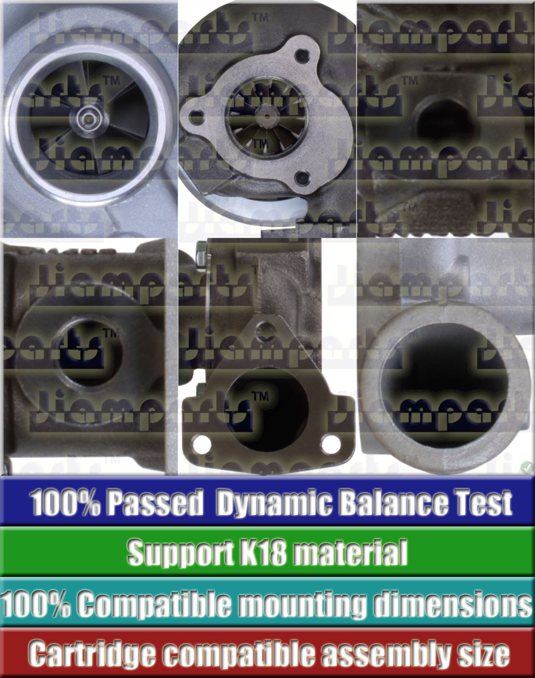 Description image:Turbocharger S1B 314993-R