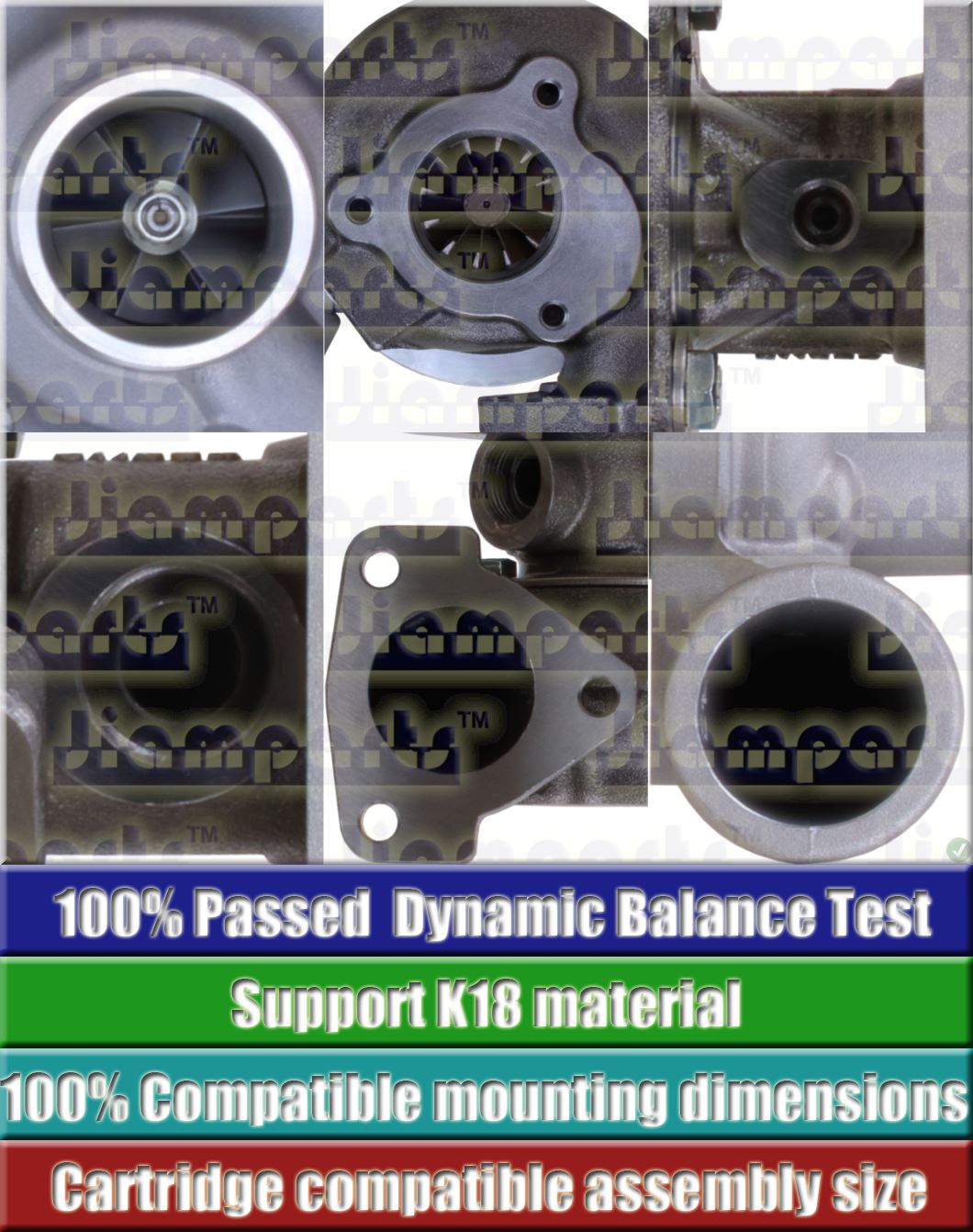 Description image:Turbocharger S1B 317166-U
